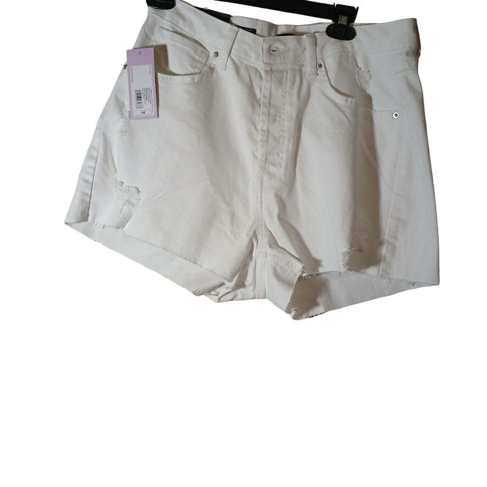 Women's White Denim Shorts NWT